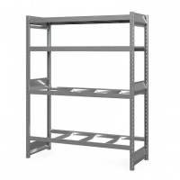 Стеллаж грузовой СГ Ультра (2500х1200х600) 4 яруса, без настила, для шин, дисков, колес