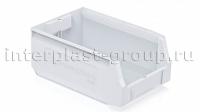 Складской лоток/контейнер для зап. частей, крепежей, белый, 350x225x150 мм