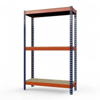 Стеллаж металлический Профи-Т 2000x1845x770 мм. Полки: фанера 3 шт.