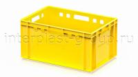 Ящик для мяса и колбасных изделий Е-3 желтый