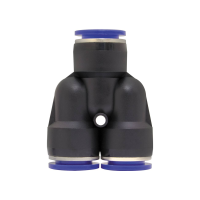 Фитинг соединитель пластиковый Y-образный БелАК 12 мм (PUY12) [БАК.90351]