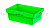 Вкладываемый контейнер KVR 6422 с усиленным дном светло-зеленый