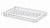 Ящик для полуфабрикатов сплошной белый