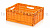 Ящик складной, 400х300х170 мм, оранжевый