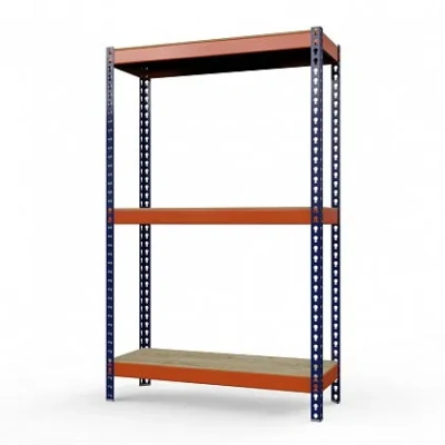 Стеллаж металлический Профи-Т 2000x1240x1005 мм. Полки: фанера 3 шт.
