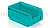 Складской лоток/контейнер для зап. частей, крепежей, бирюзовый, 165x100x75 мм