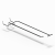 Крючок одинарный с ценникодержателем 300 мм для перфорации