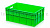 Ящик для молока, мяса, овощей и фруктов сплошной светло-зеленый